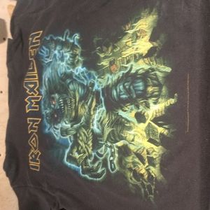 Iron Maiden Concert Shirt